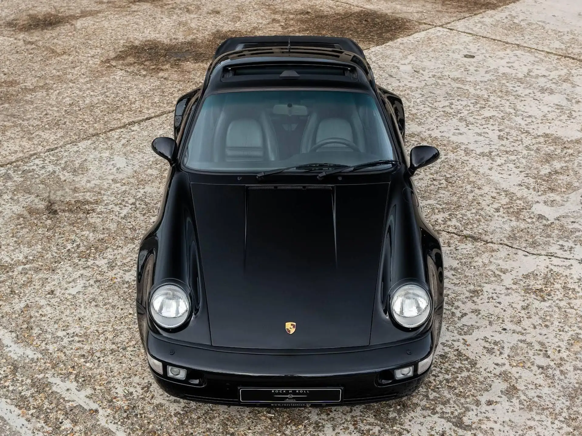 포르쉐 911 Turbo Coupe 1993 검정 사진 8