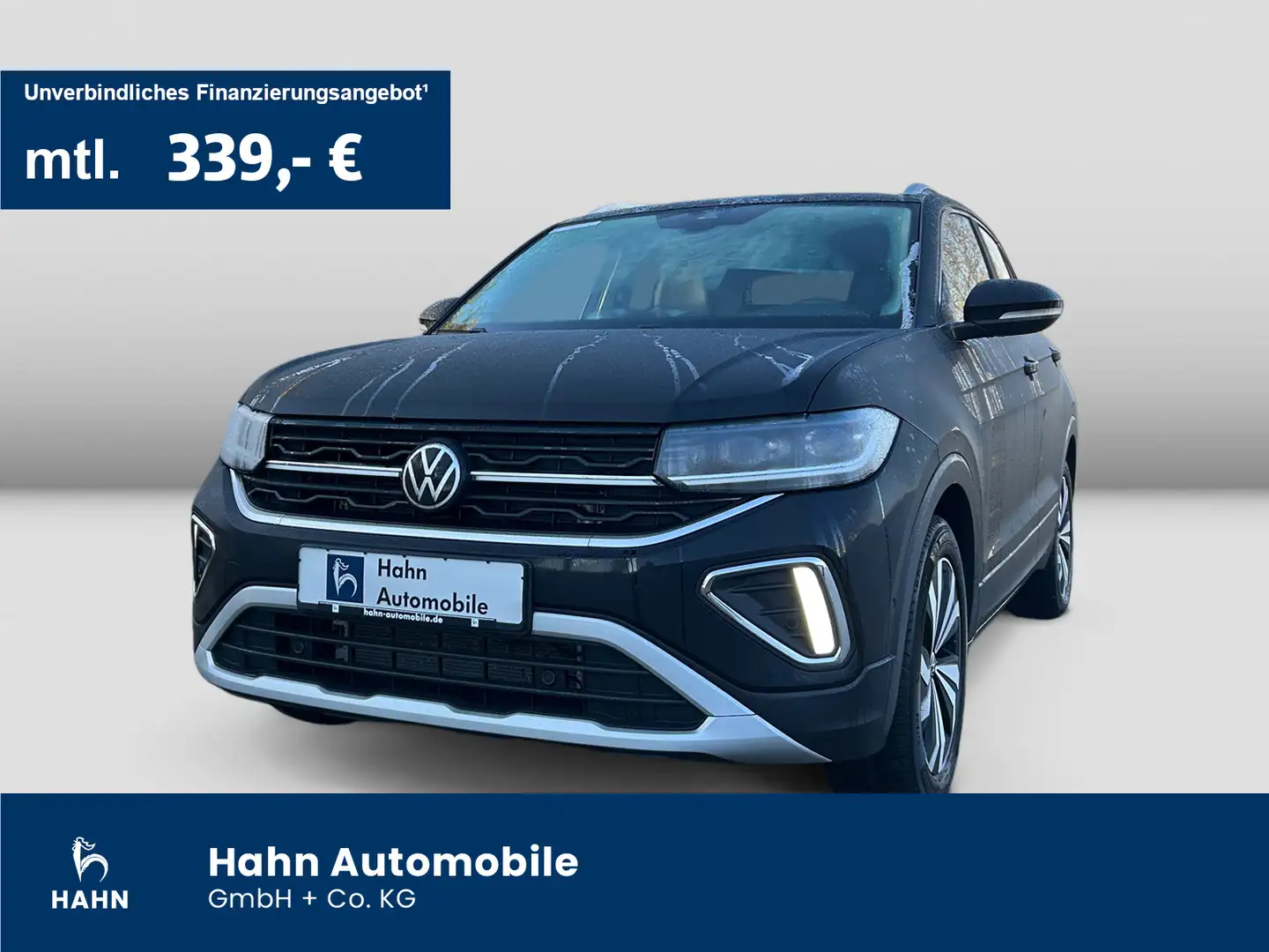 Volkswagen T-Cross 1.0TSI Style Navi Matrix CAM Sitzh App Noir - 1