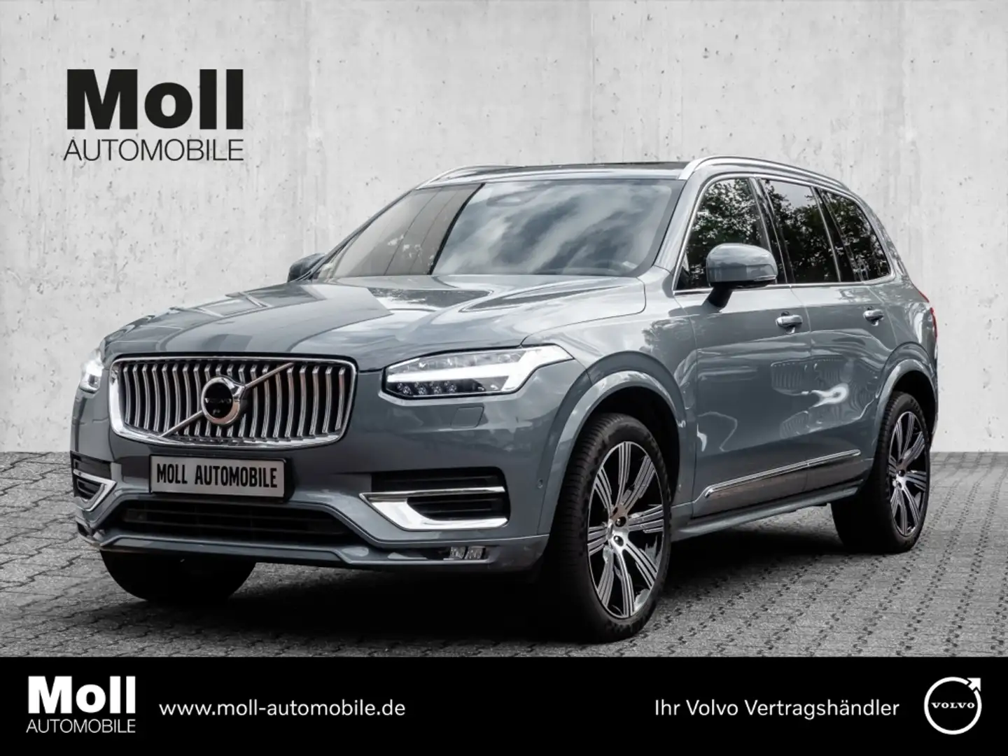 Volvo XC90 Plus Bright AWD B5 Diesel EU6d 7-Sitzer Allrad Sta Grau - 1