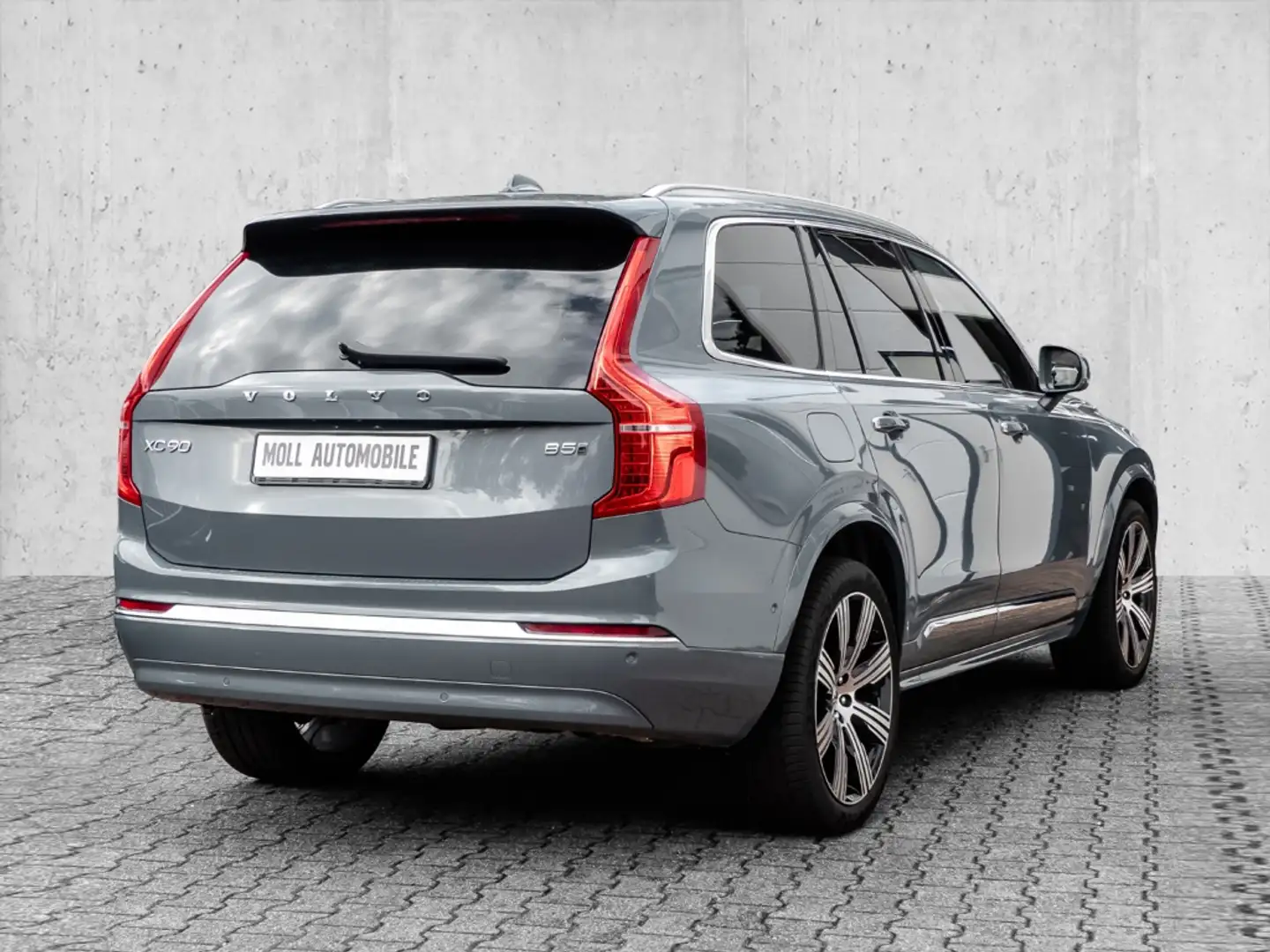 Volvo XC90 Plus Bright AWD B5 Diesel EU6d 7-Sitzer Allrad Sta Grau - 2