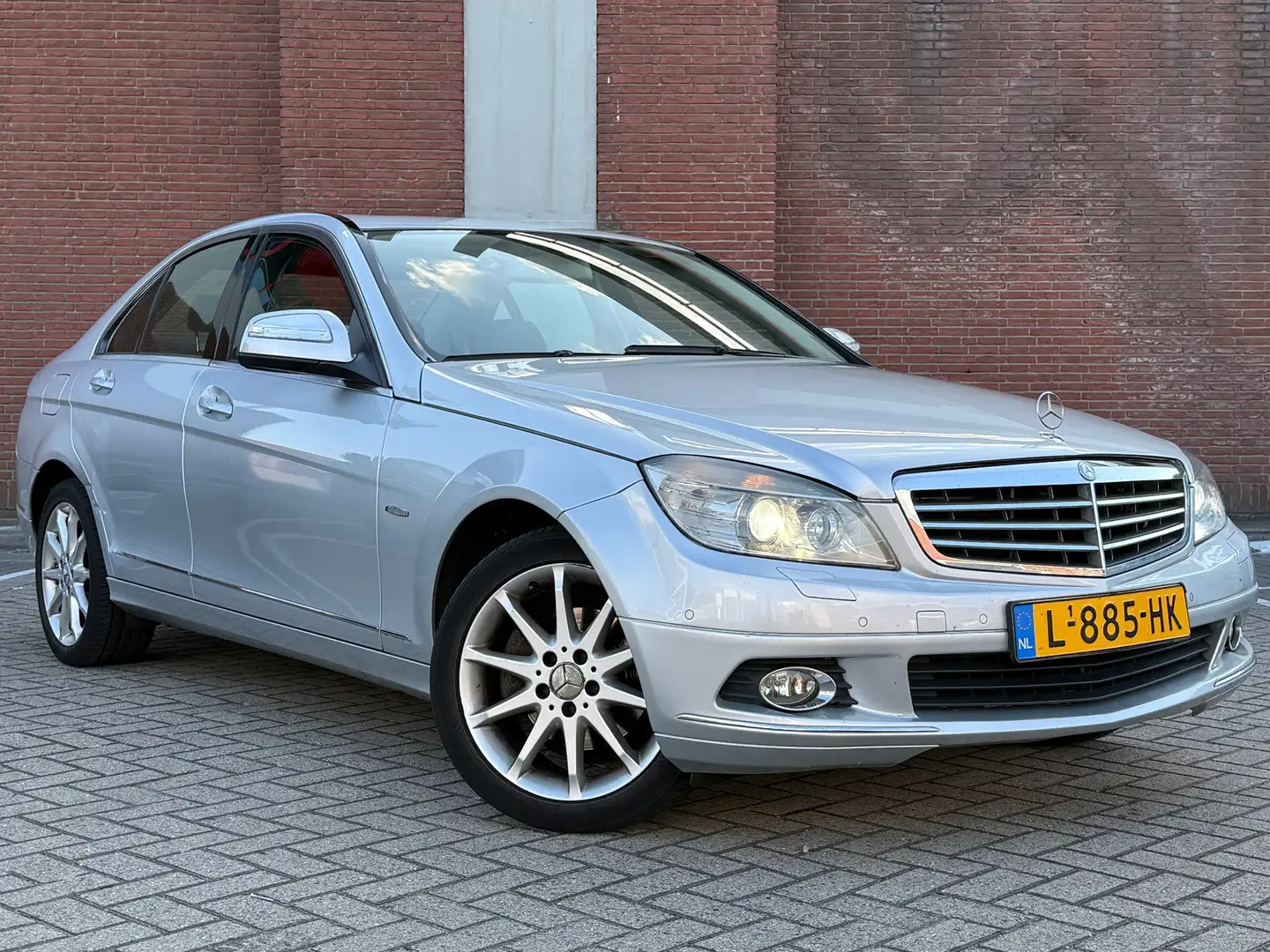 Mercedes-Benz C 280 280|AUTOMAAT|PANNO|LEDER|NAVI|GOED-ONDERHOUDEN Gris - 1