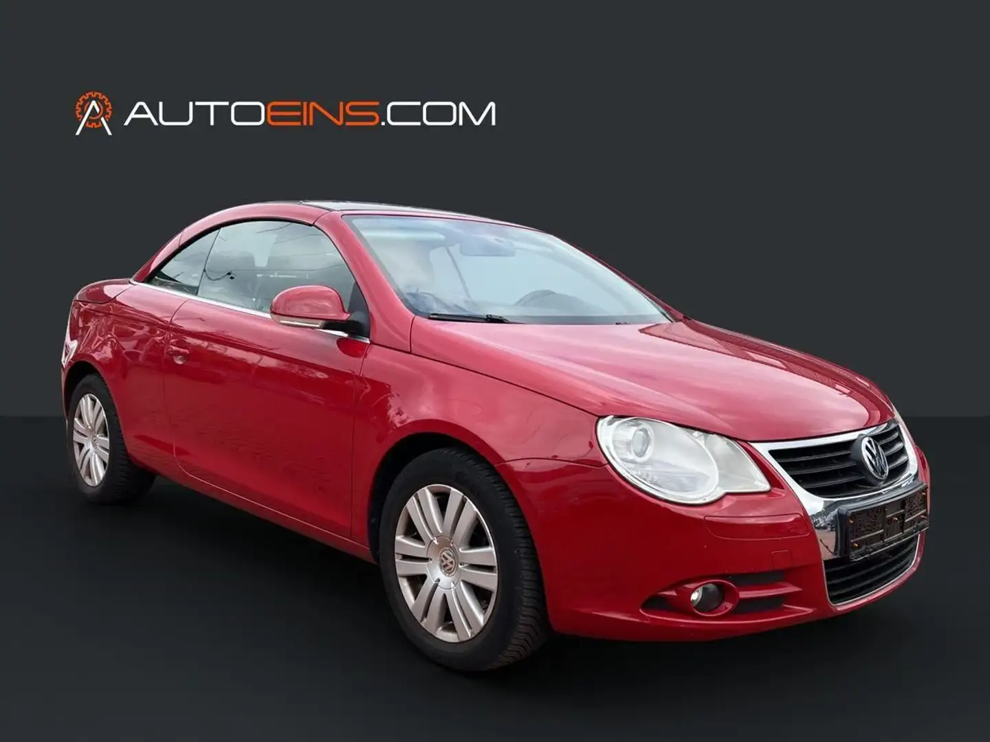 Volkswagen Eos 2.0 Turbo*Klima*Tempo*Navi*Shz*Leder* Rot - 1