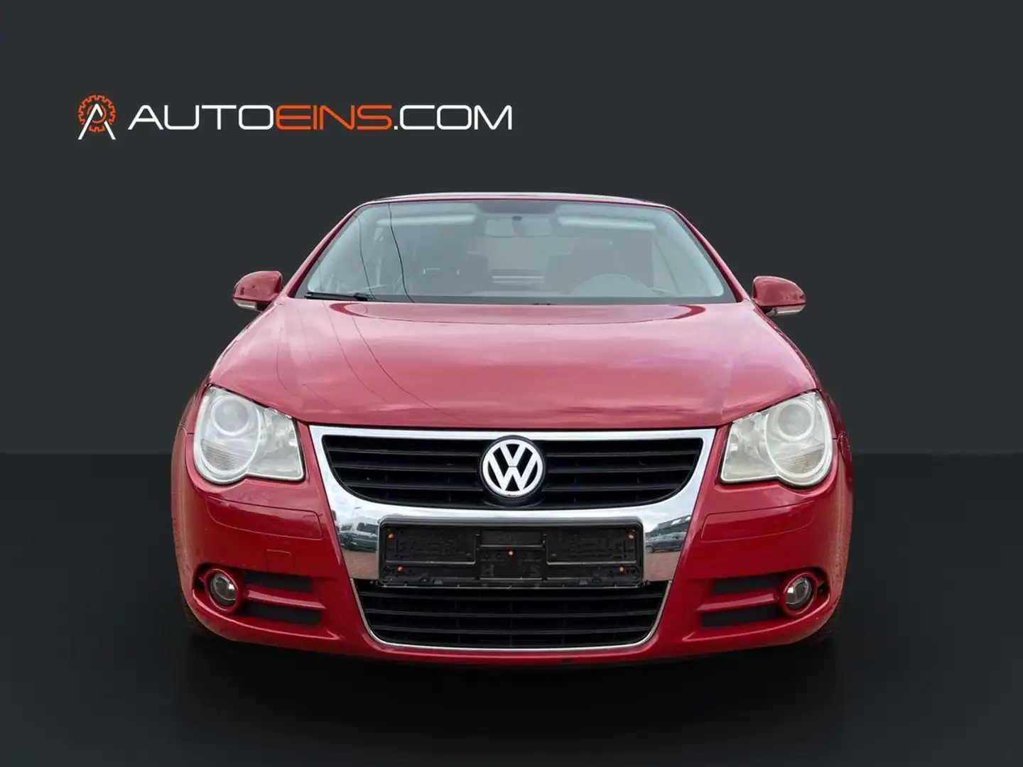 Volkswagen Eos 2.0 Turbo*Klima*Tempo*Navi*Shz*Leder* Rot - 2