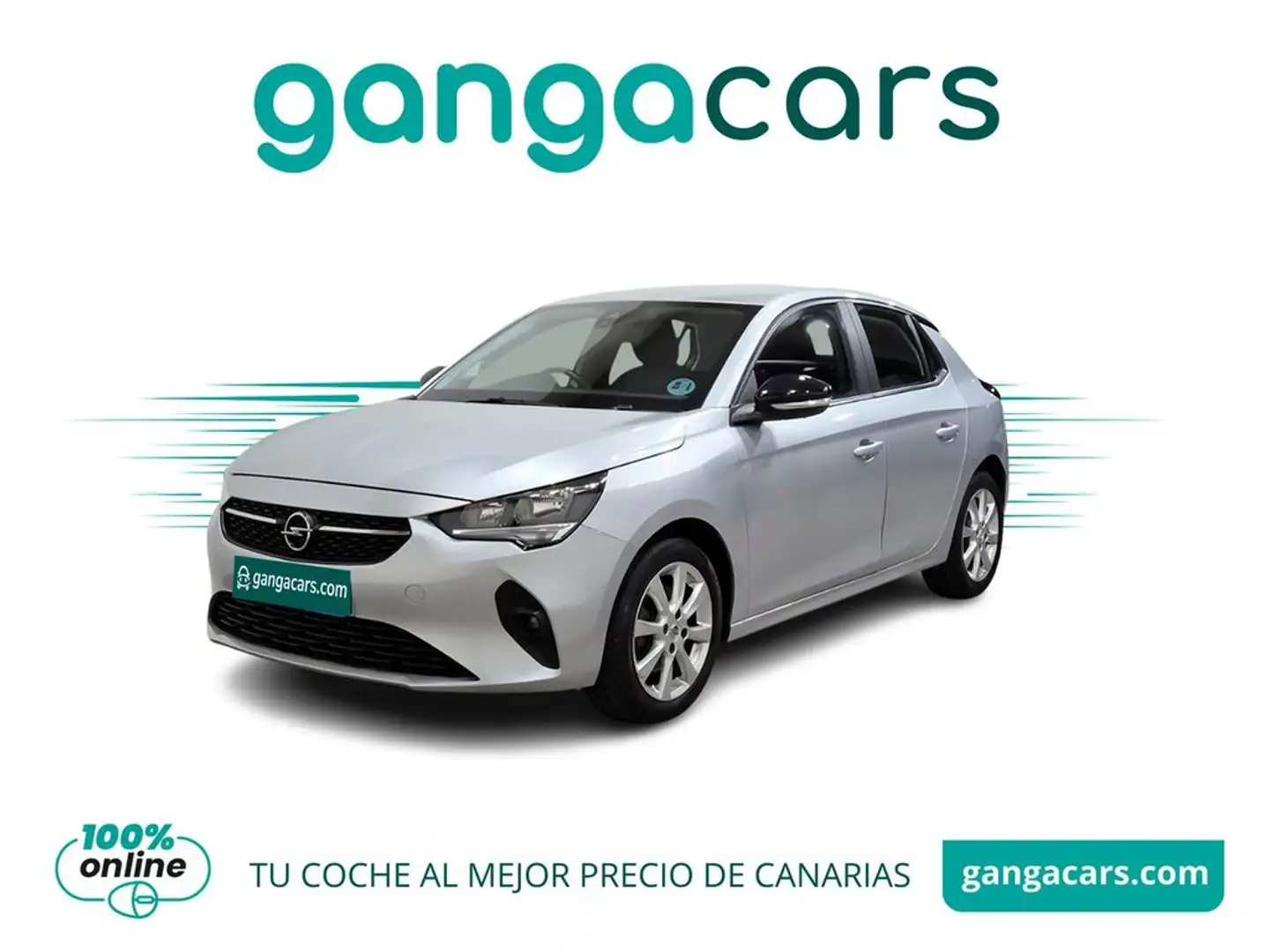 Opel Corsa 1.2T XHL S/S Edition 100 Zilver - 1