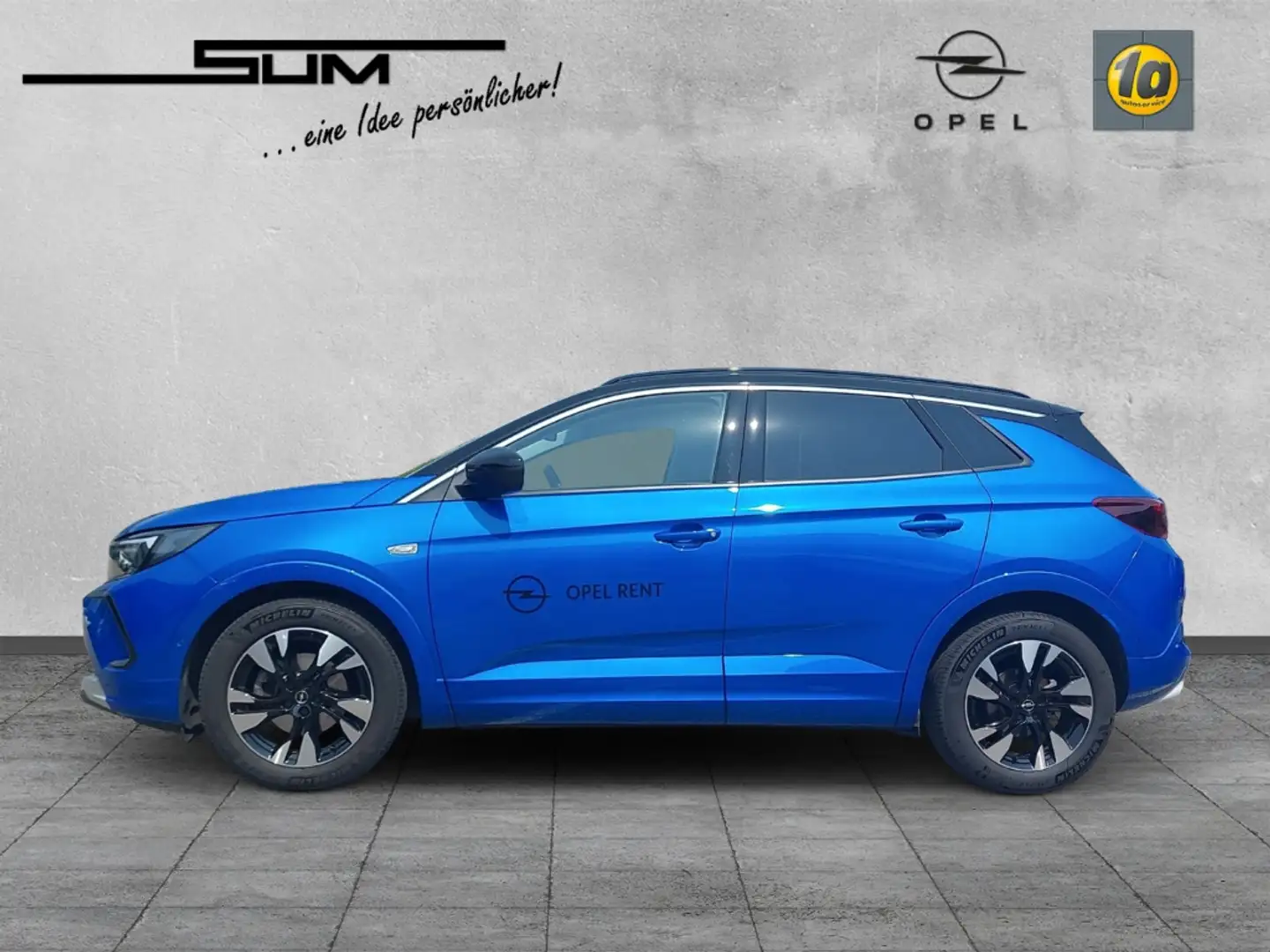 Opel Grandland Elegance Paket Ultimate Navi Rückfahrk.Sitzheizung Bleu - 2