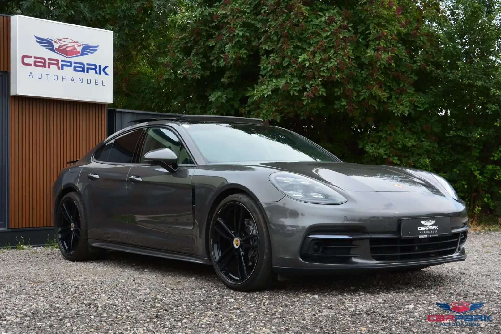 Porsche Panamera 4 Aut. | Panorama | Nachtsicht | Softclose Grau - 1
