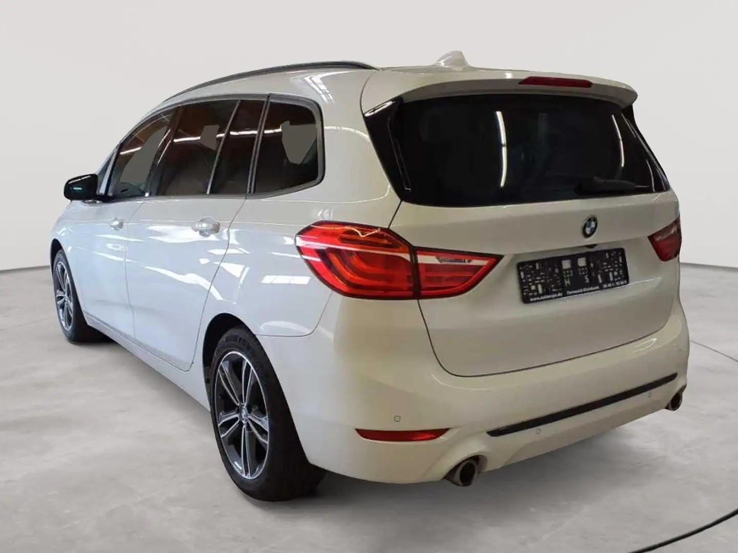 BMW 218 218d Gran Tourer Aut. Sport Line Navi Leder Weiß - 2
