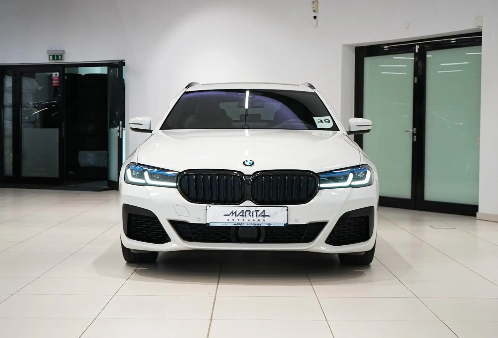 BMW 540 i|M-PAKET|HUD|ACC|KAMERA|MEMO|PANO|H&K|LASER| Weiß - 1
