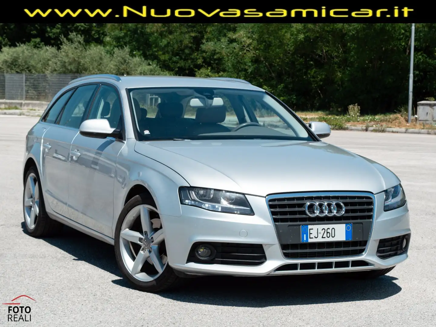 Audi A4 AVANT 2.0 TDI 143 CV PELLE NAVI Argento - 1