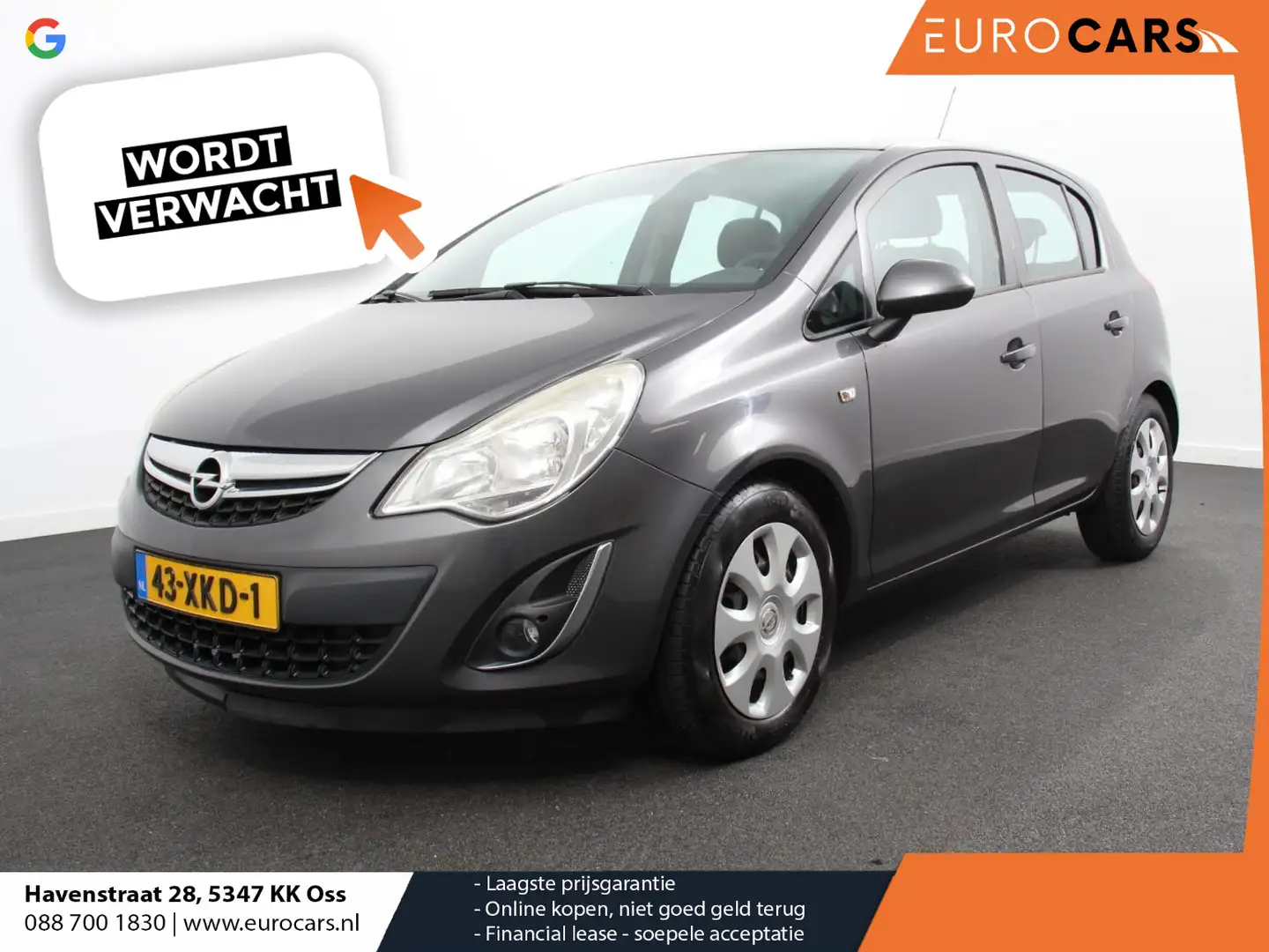Opel Corsa 1.2-16V Anniversary Edition Airco | Cruise control Gris - 1