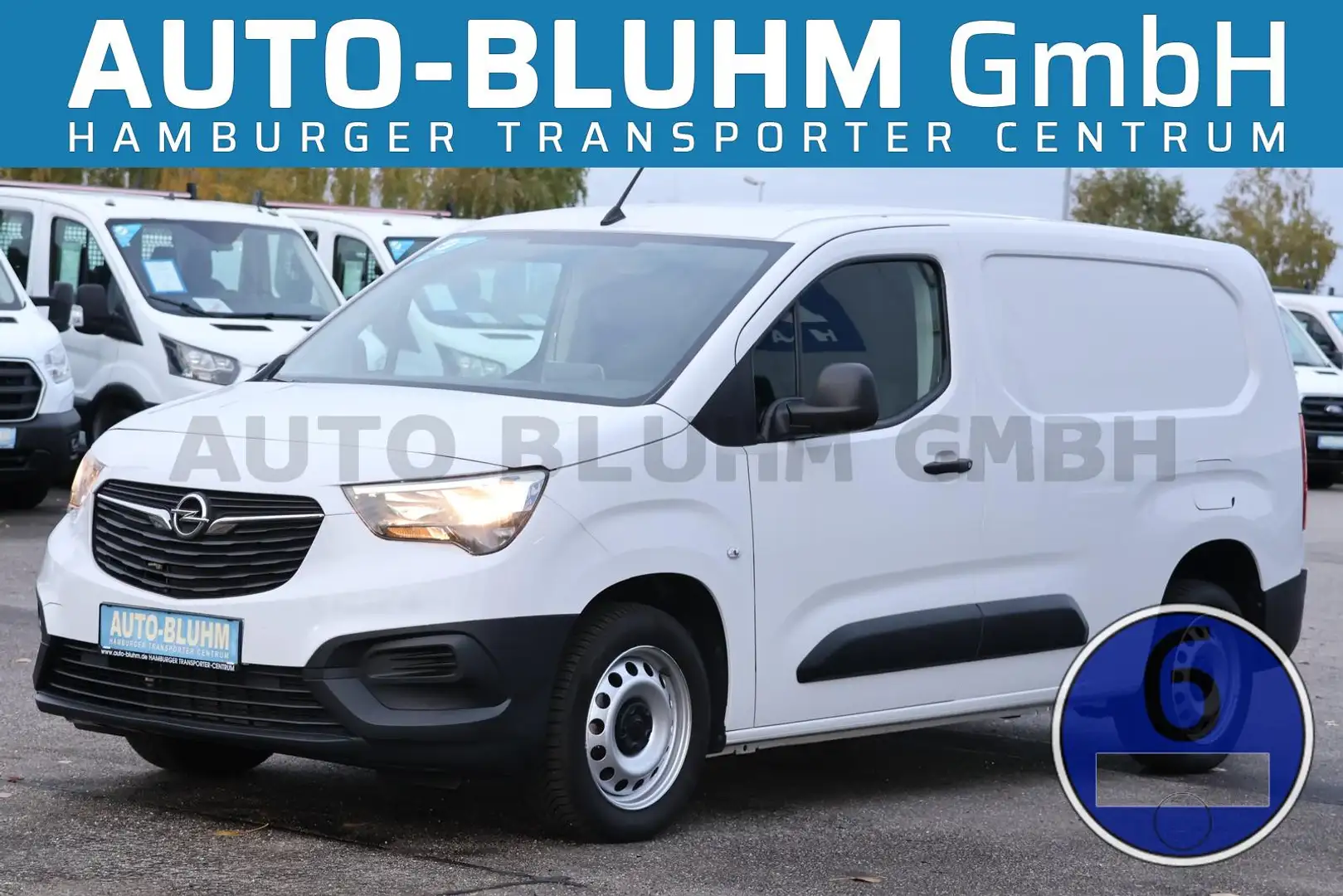Opel Combo 1.5-D Cargo XL + Klima PDC Mobile-Apps Blanc - 1