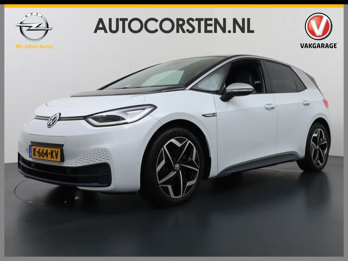 Volkswagen ID.3 58kWh 204PK First Plus Navi-Pro 19" Camera Apple C Blanco - 1