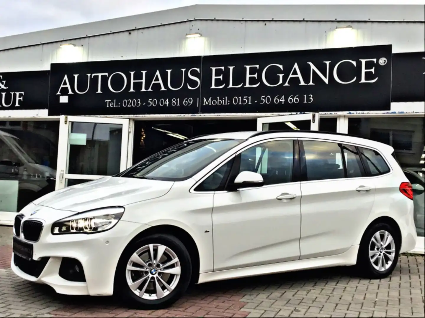 BMW 218 i Gran Tourer~M Paket~LED~7-Sitzer~Navi~Leder Blanc - 2