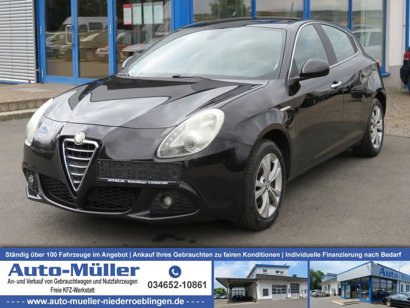 Alfa Romeo Giulietta 1.4 TB 16V Turismo Bi-Xenon Schwarz - 1