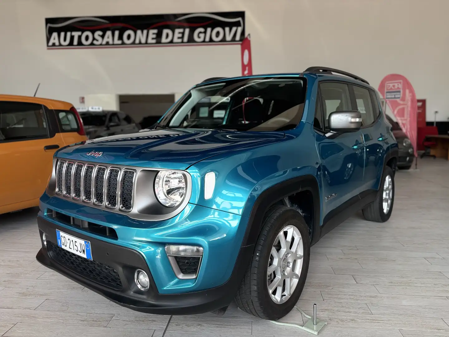Jeep Renegade LIMITED 1.3 t4 phev 4xe 190CV  KM CERT. AZIENDALE Blu/Azzurro - 2