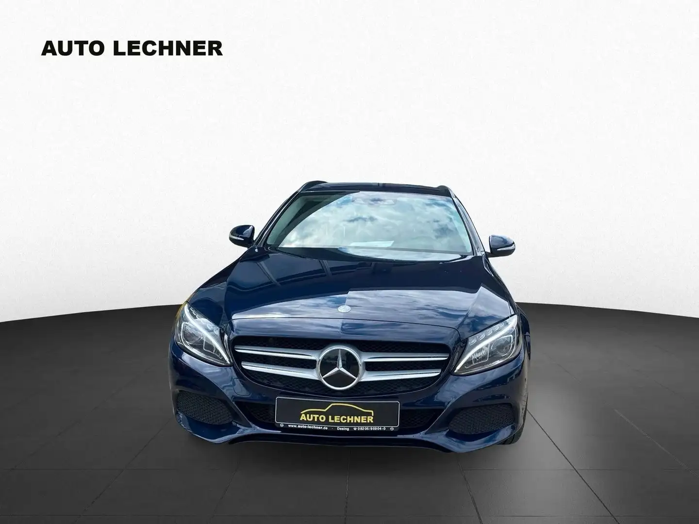 Mercedes-Benz C 220 T-Modell AT*STAND-HZ*AHK*HUD*ACC*BUSINESS Bleu - 2