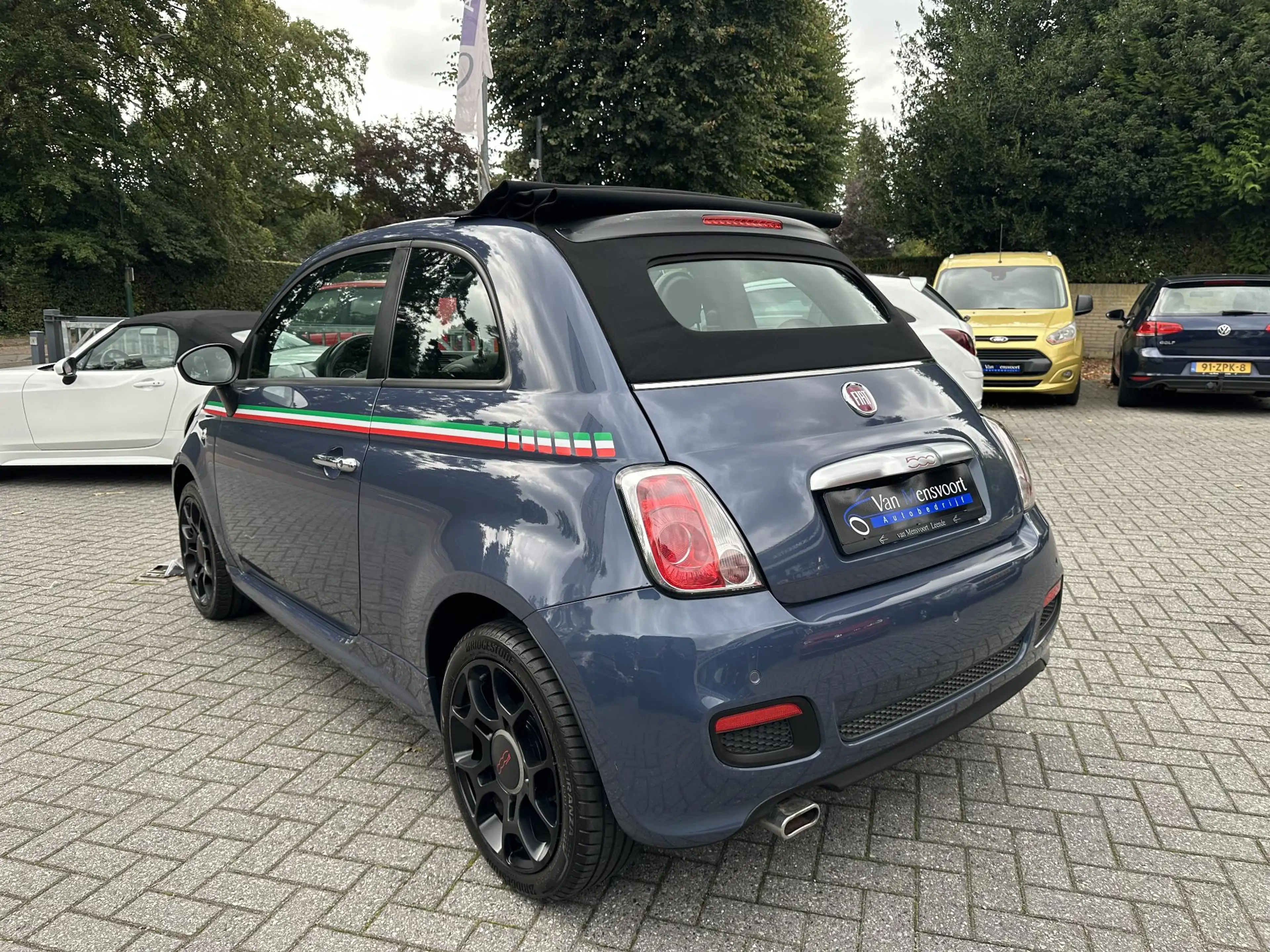 Fiat 500C 1.2 500S Sport|Leder|Sportstoelen|Bluetooth|Parkse — photo 3