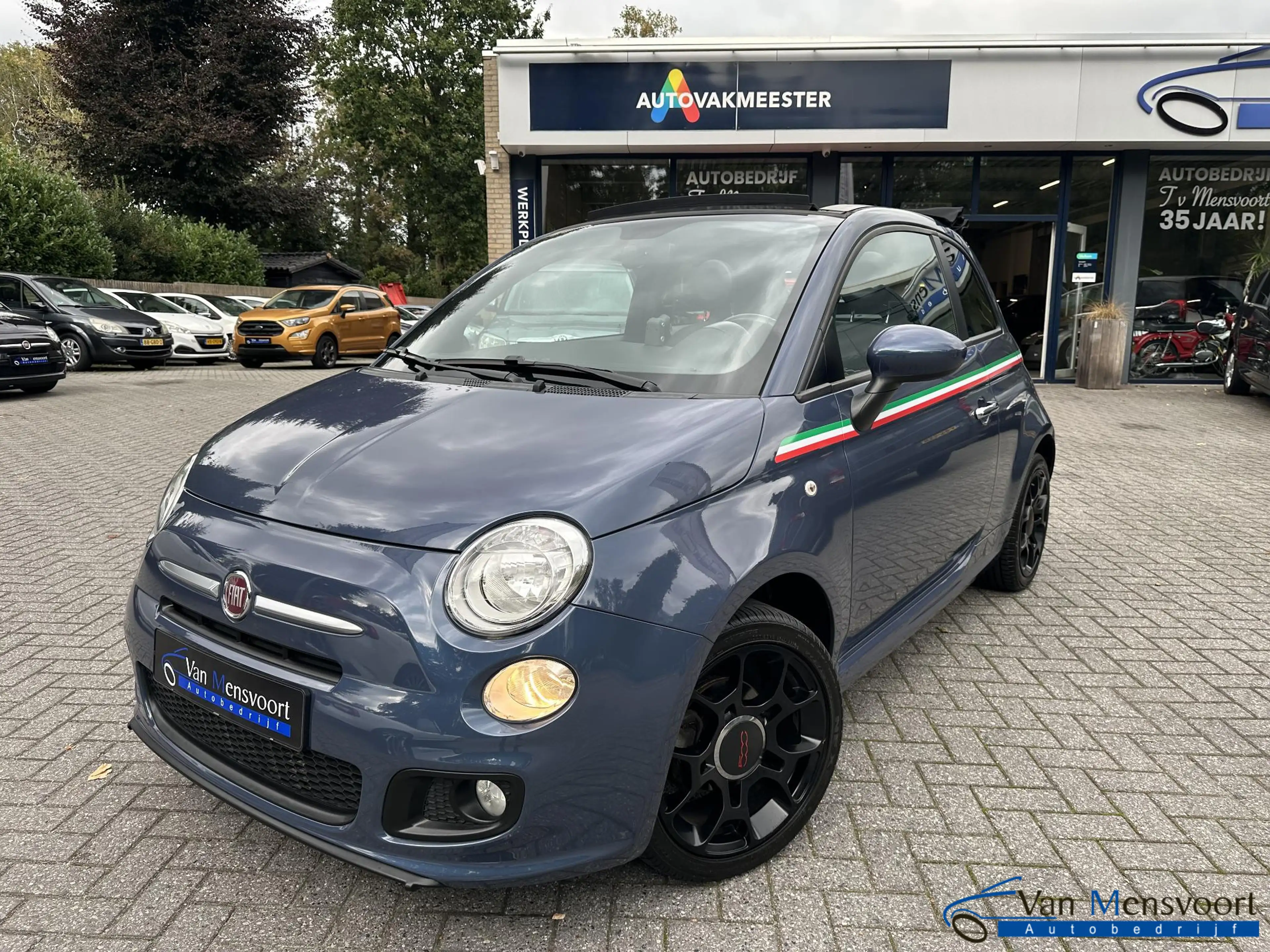 Fiat 500C 1.2 500S Sport|Leder|Sportstoelen|Bluetooth|Parkse