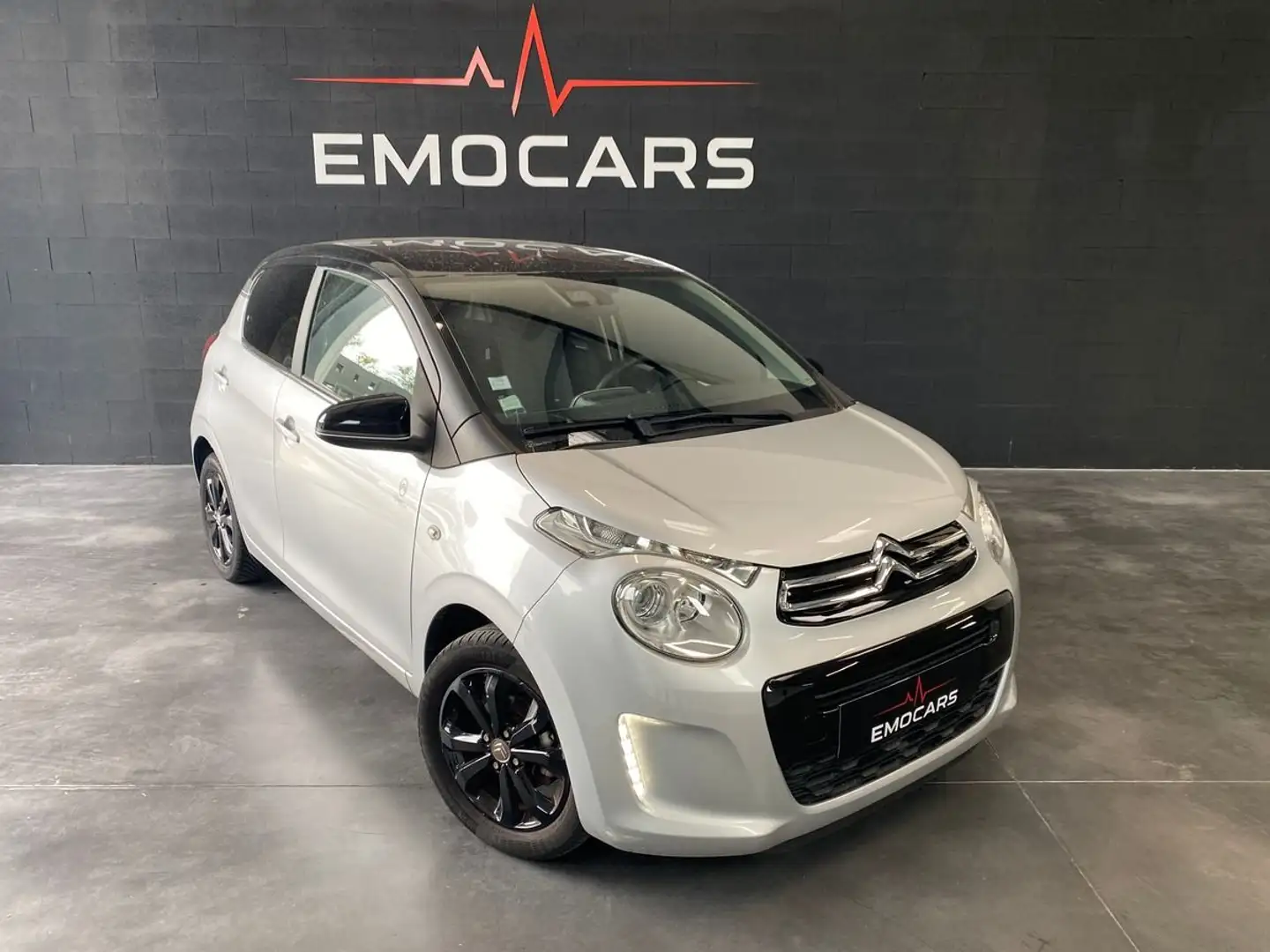 Citroen C1 1.0 VTi 72 S&S BVM Origins Gris - 1