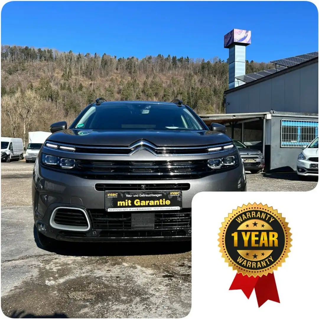 Citroen C5 Aircross 1.6 Shine GARANTIE Hybrid Voll/Top-Ausstattung Gris - 1