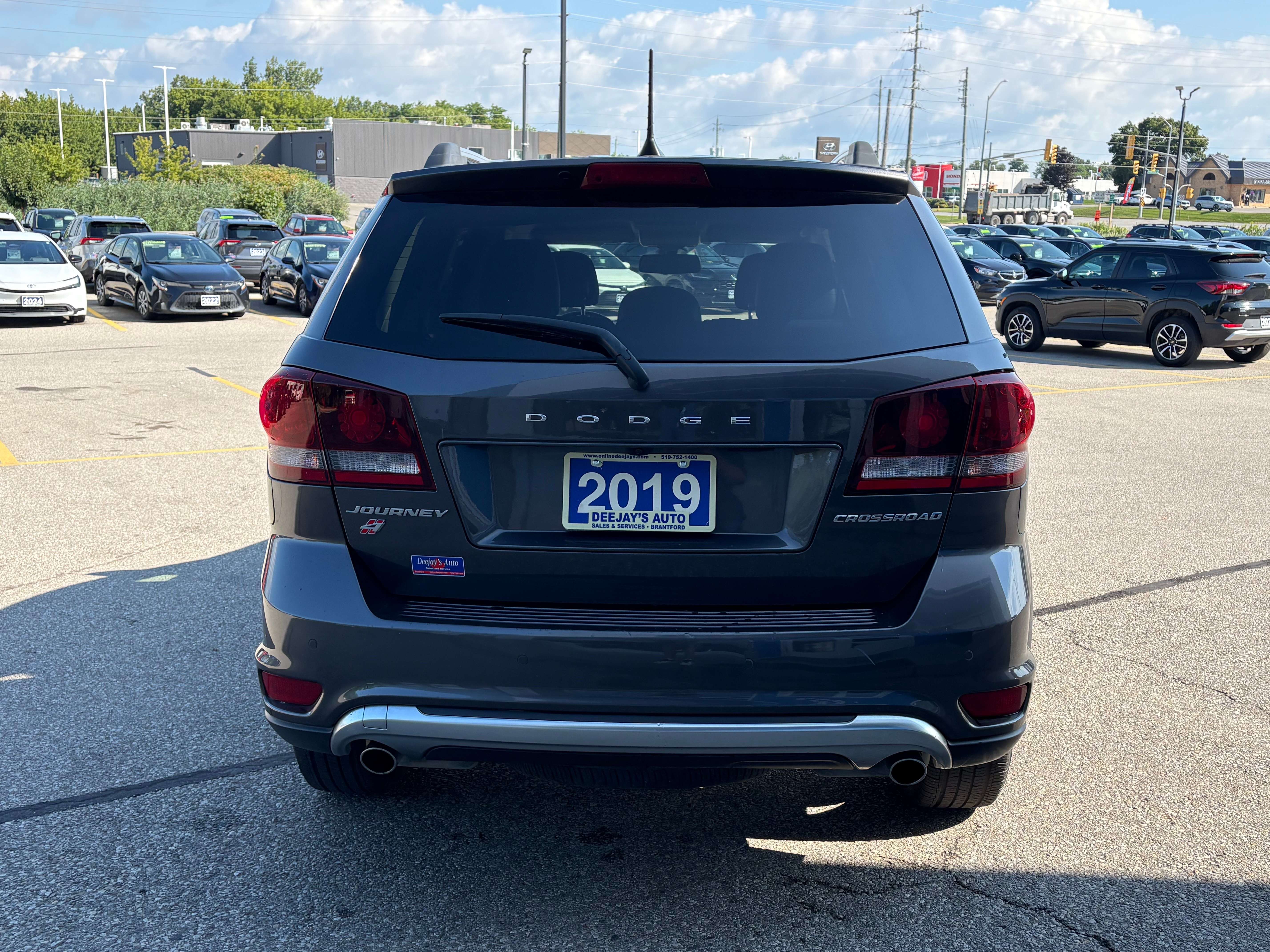 2019 Dodge Journey Crossroad AWD | Leather | NAV | Clean Carfax — снимка 1