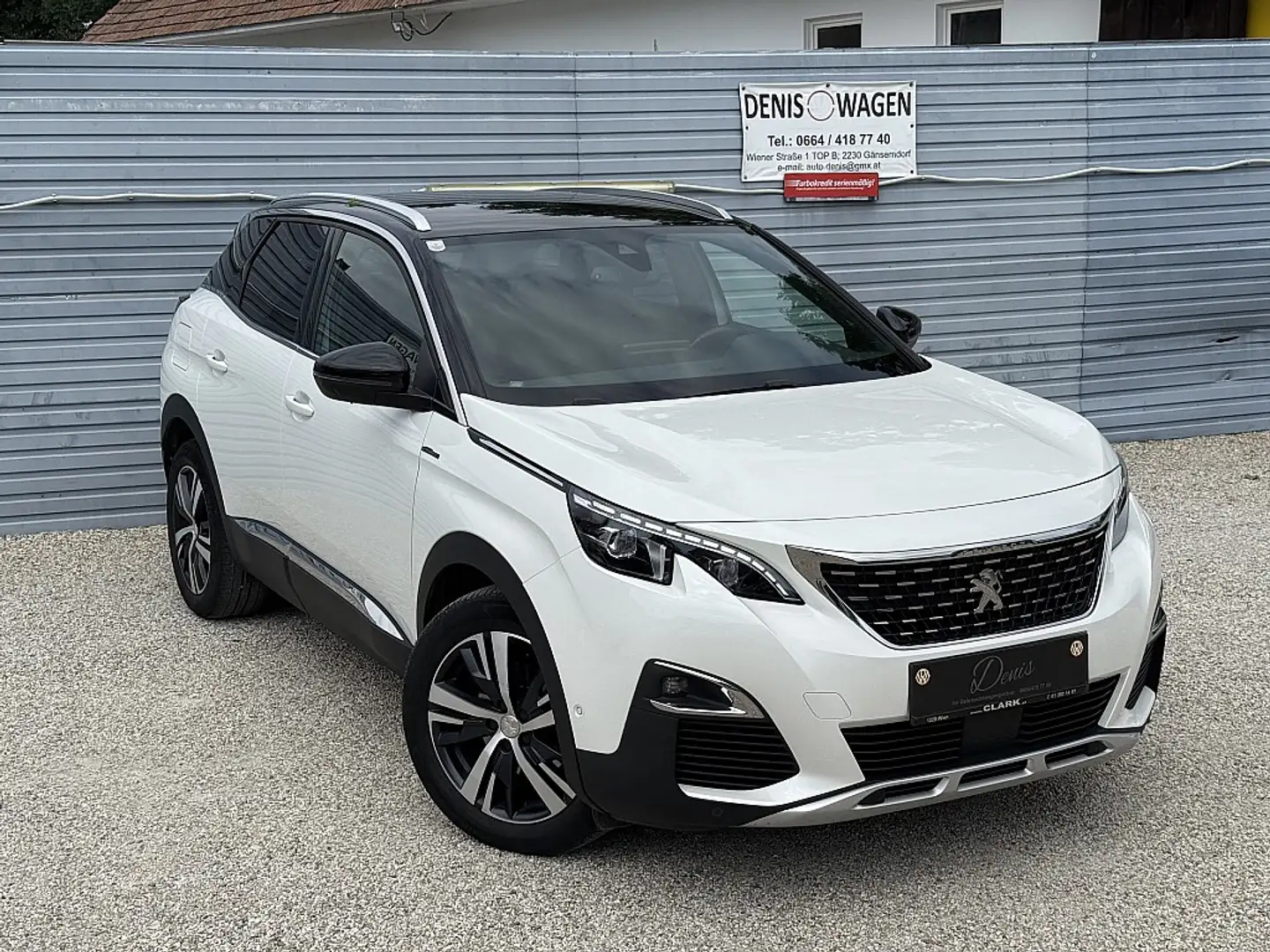 Peugeot 3008 1,6 BlueHDi 120 S&S EAT6 GT Line Weiß - 1