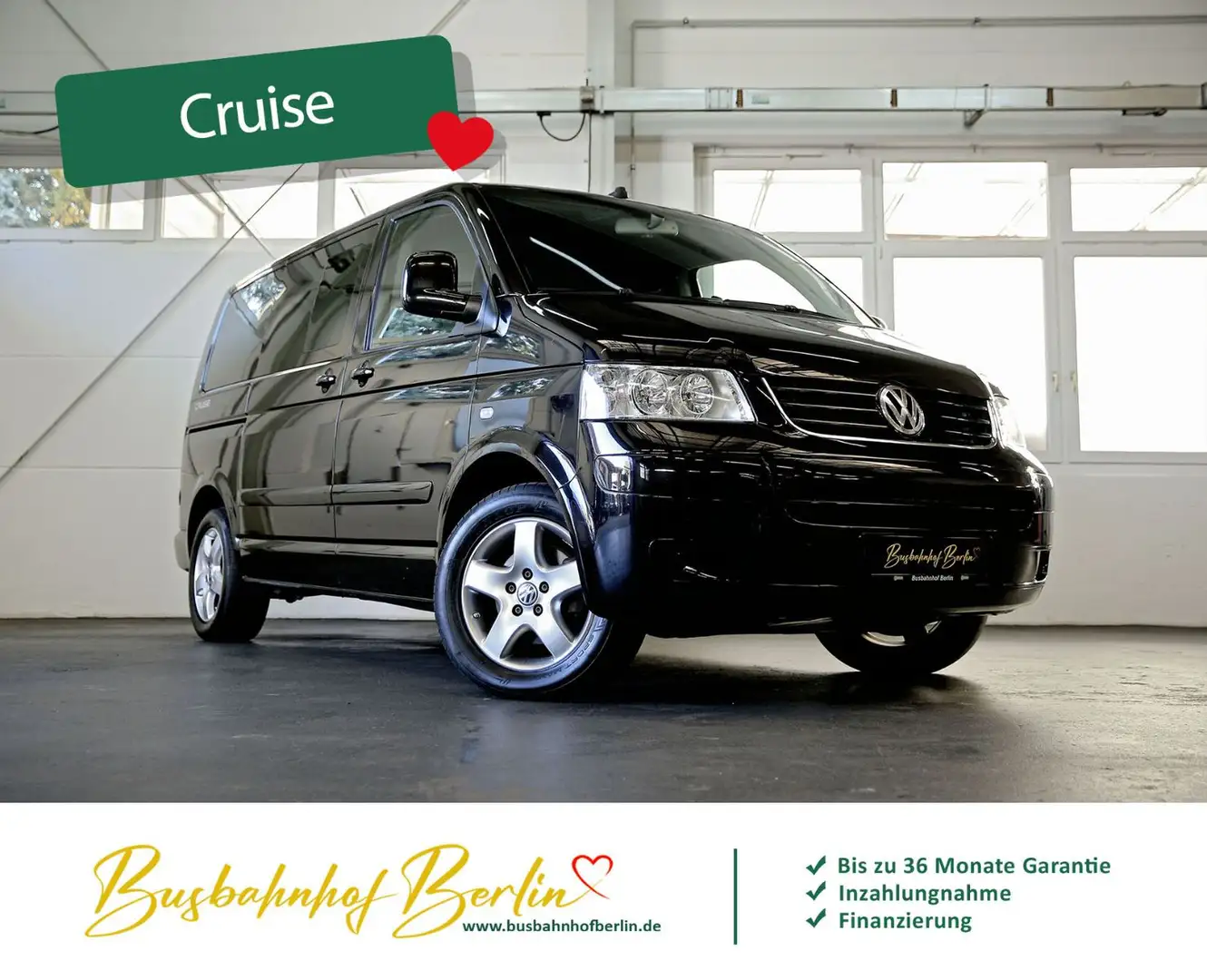 Volkswagen T5 Multivan Comfortline 2Schiebetüren Standhzg. Noir - 2