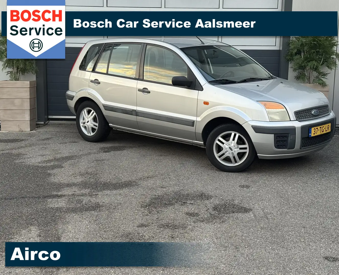 Ford Fusion 1.4-16V Champion / NAP / AIRCO / APK / Gris - 1
