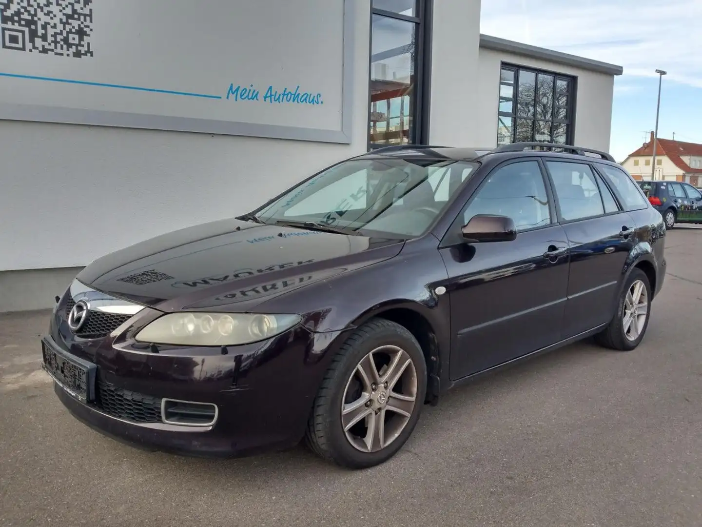 Mazda 6 Sport Kombi 2.0 Active Xenon AHK Klimaautomatik Violett - 2