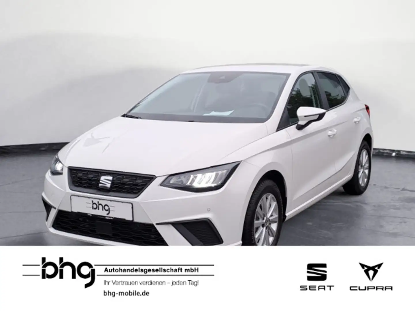 SEAT Ibiza 1.0 TSI S&S DSG Style Weiß - 1