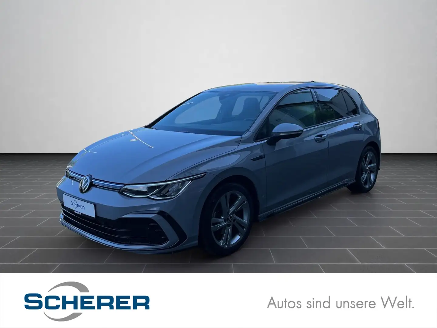 Volkswagen Golf R-Line 1.5 TSI DSG/LED/Navi/TravelAss/ uvm. Grau - 1