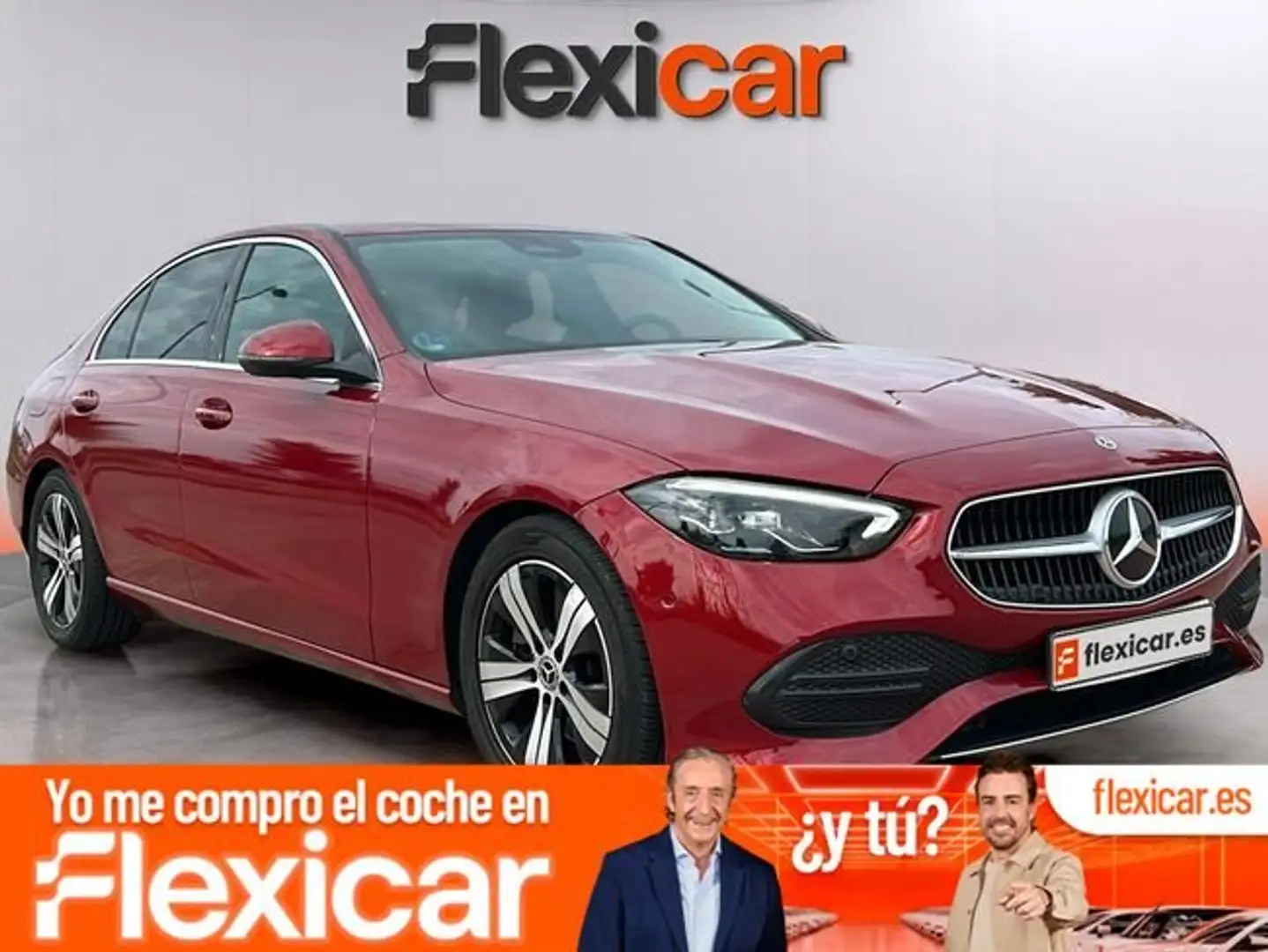 Mercedes-Benz C 200 d Rojo - 1