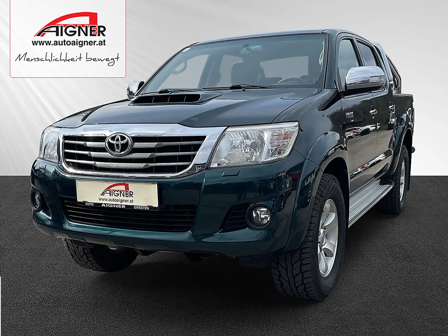 Toyota Hilux DK City 4x4 3,0 D-4D 170 Aut. Grün - 1