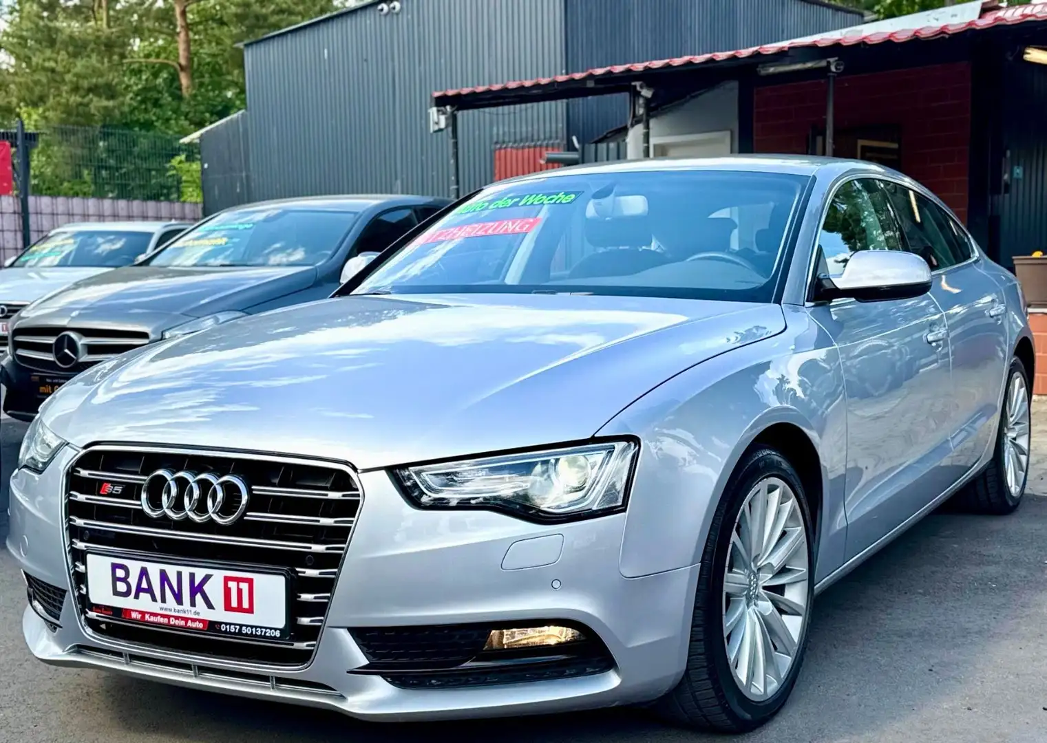 Audi A5 Sportback 2.0 TDI. Wenig Km , Garantie Silber - 2