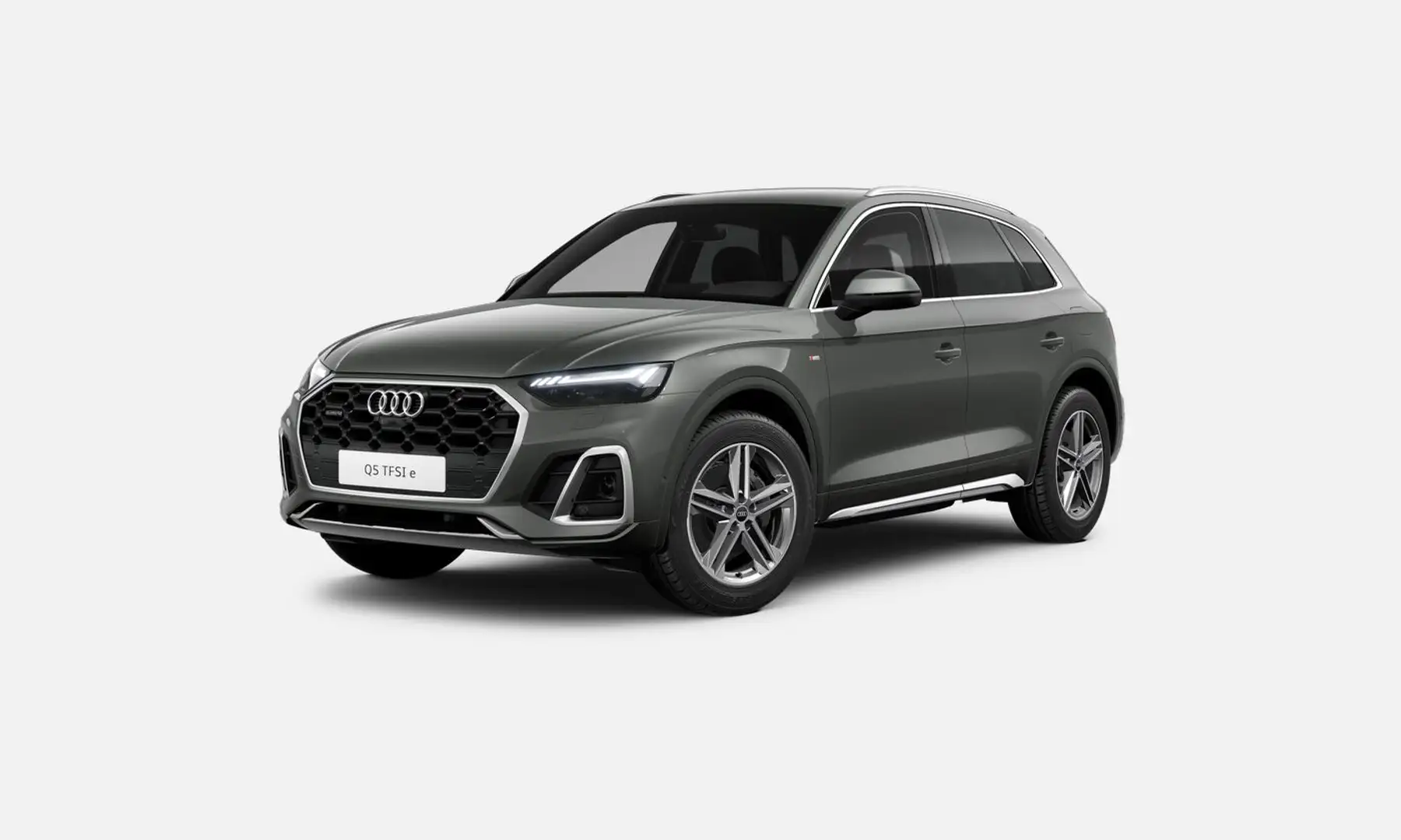 Audi Q5 S line 50 TFSIe quattro S tronic /AHK/Navi Grau - 2