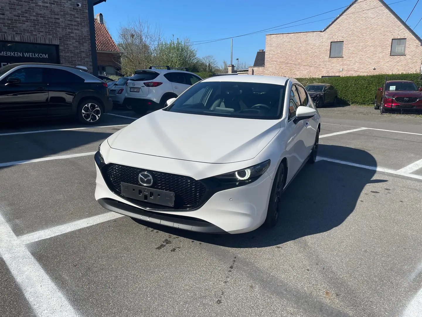 Mazda 3 3 SKYACTIV-X 2.0 M-Hybrid DRIVE SELECTION Blanc - 2