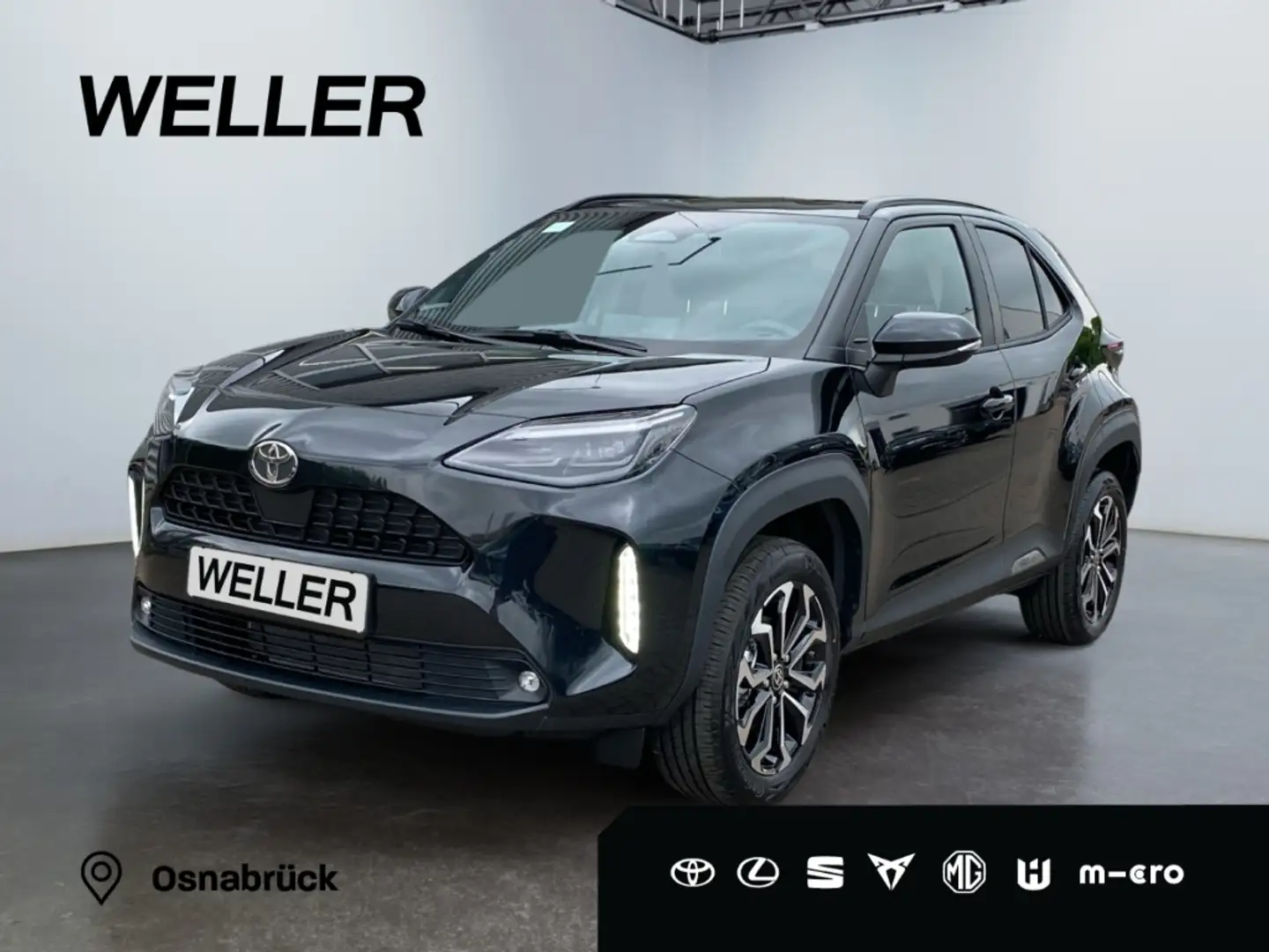 Toyota Yaris Cross 1.5 Hybrid 130 Teamplayer *Winter Paket* Schwarz - 1