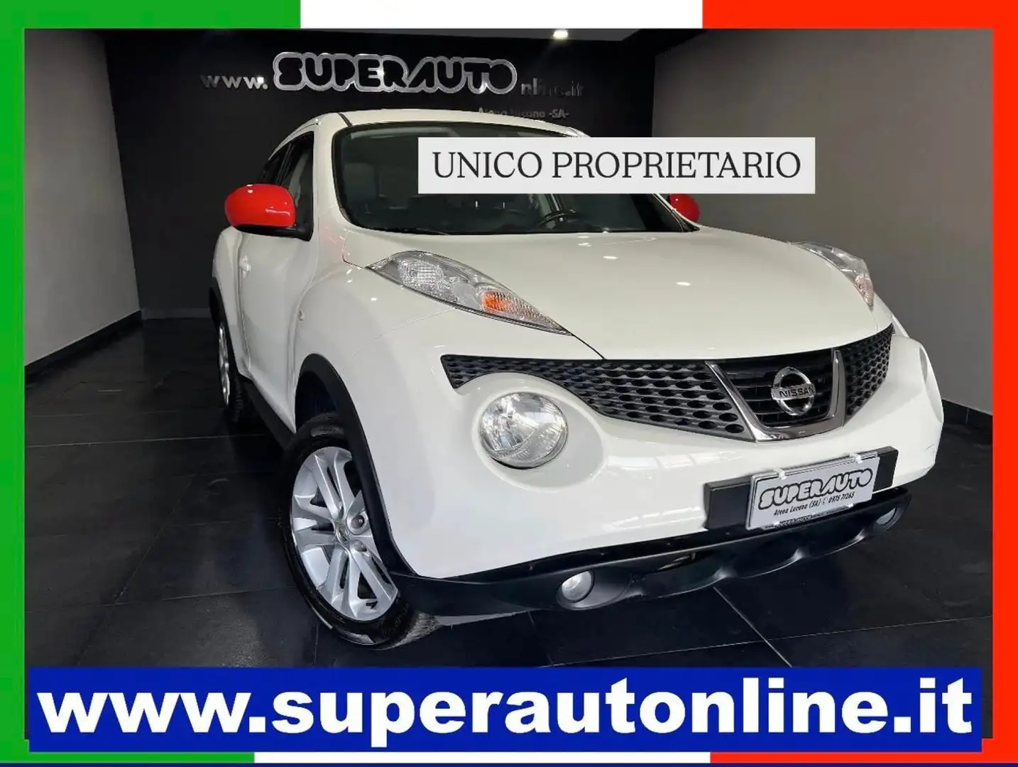 Nissan Juke 1.5 dCi Tekna UNICOPROPRIETARIO Bianco - 1