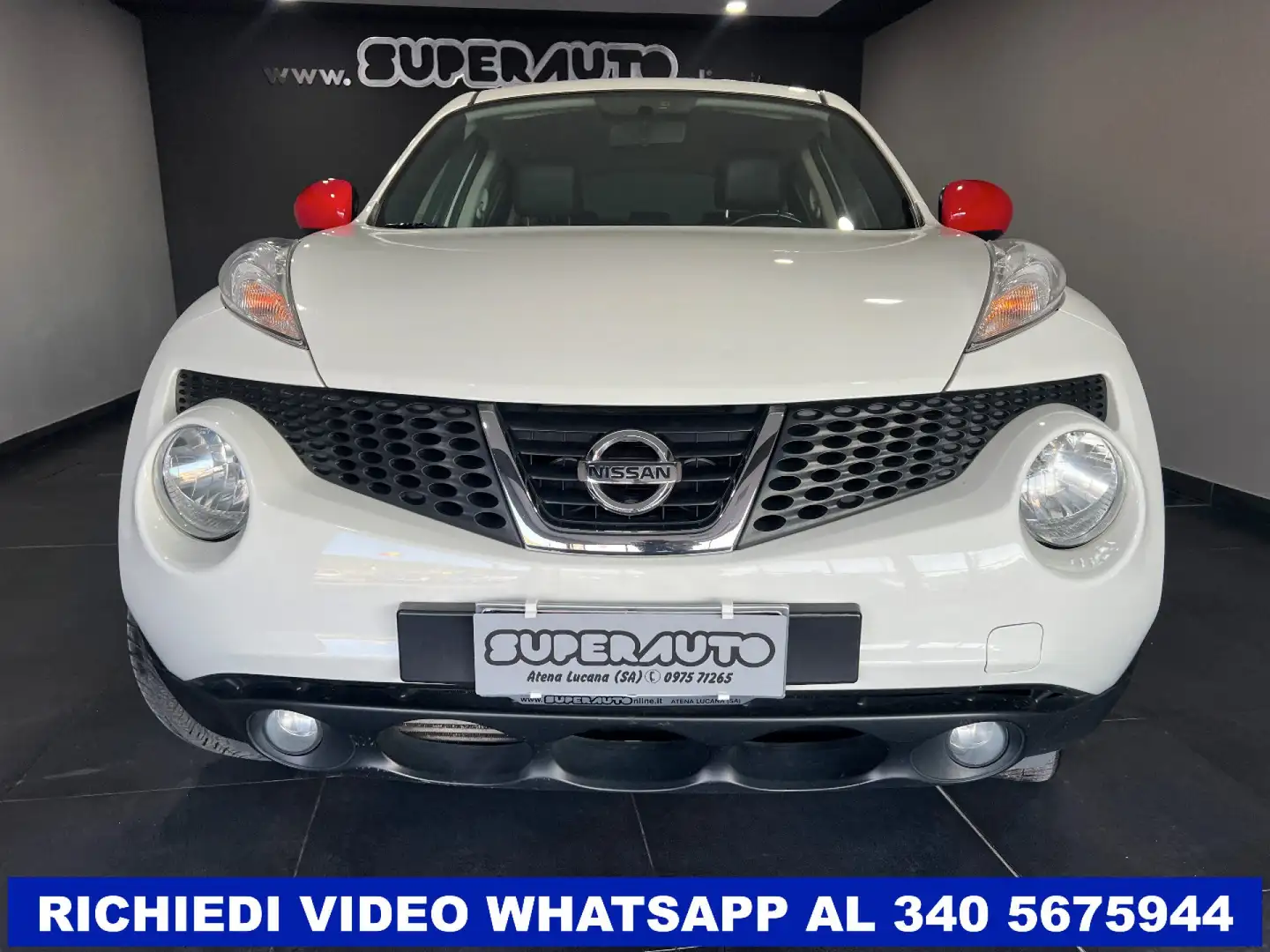 Nissan Juke 1.5 dCi Tekna UNICOPROPRIETARIO Bianco - 2
