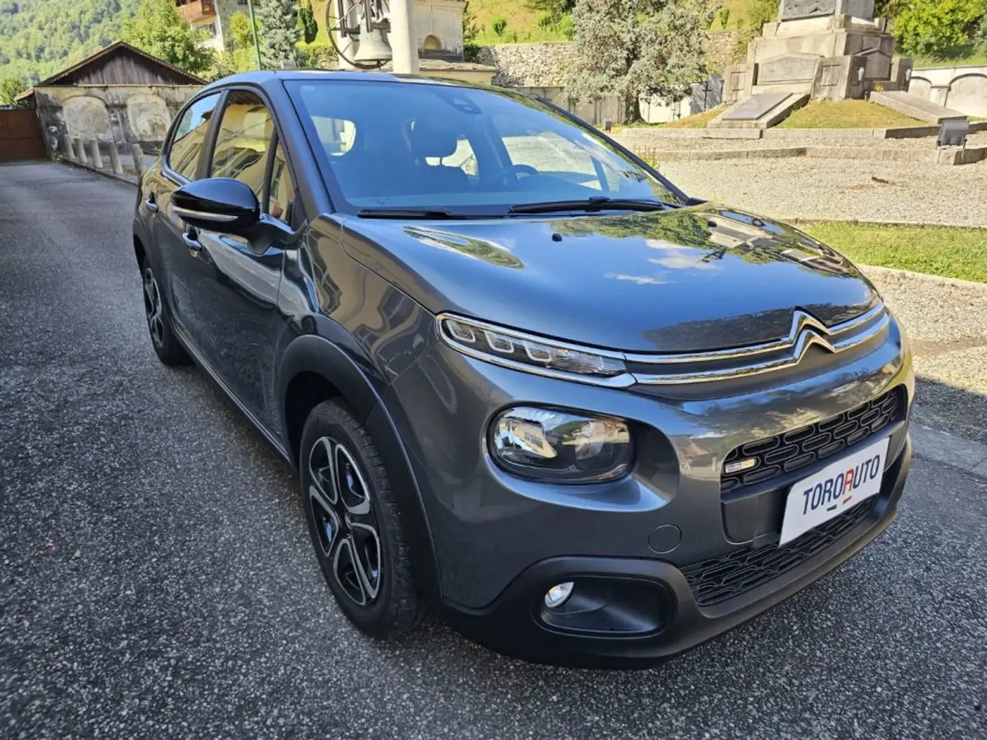 Citroen C3 PureTech 82 Feel UNICO PROPRIETARIO Grigio - 1