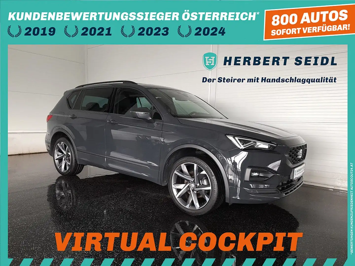 SEAT Tarraco FR-Line 2,0 TDI DSG *20 ZOLL / DCC / VOLL-LED/ ... Grau - 1