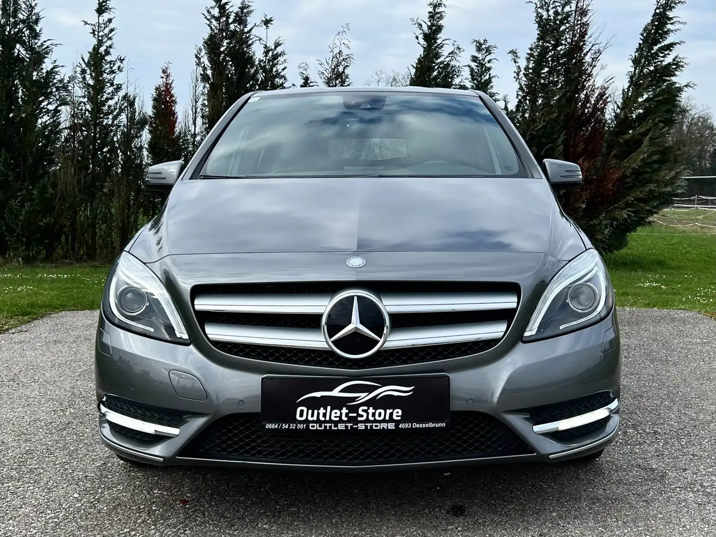 Mercedes-Benz B 200 Aut.*1.Besitz*Leder*SHZ*Navi*LED*Nur 93.000KM*TOP* Gri - 2