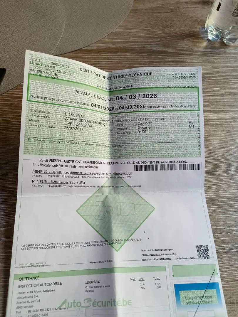 Opel Cascada Cascada 1.6 DI Turbo Automatik Noir - 2