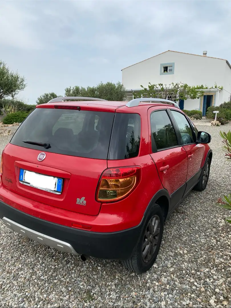 Fiat Sedici 2.0 mjt Experience 4x4 135cv Rojo - 2