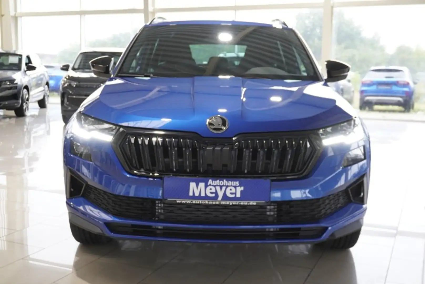 Skoda Karoq Sportline 1,5TSI DSG aAHK/Matrix/Kessy/Kamera Albastru - 2