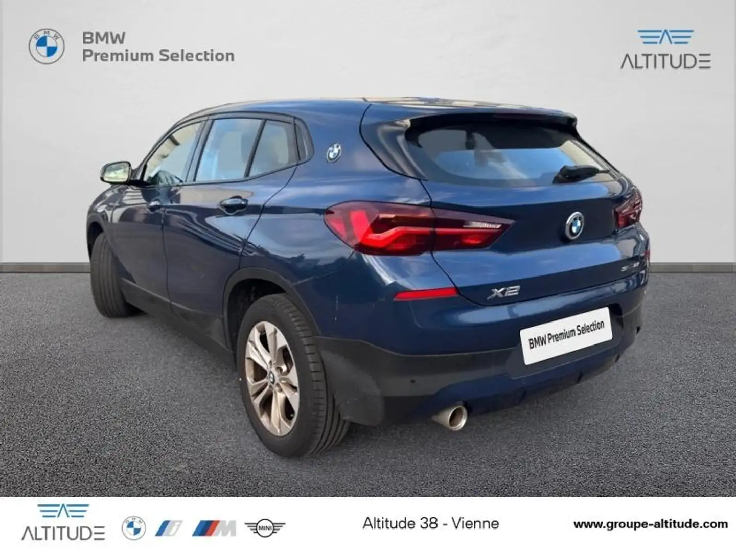 BMW X2 sDrive18iA 136ch Lounge DKG7 Bleu - 2