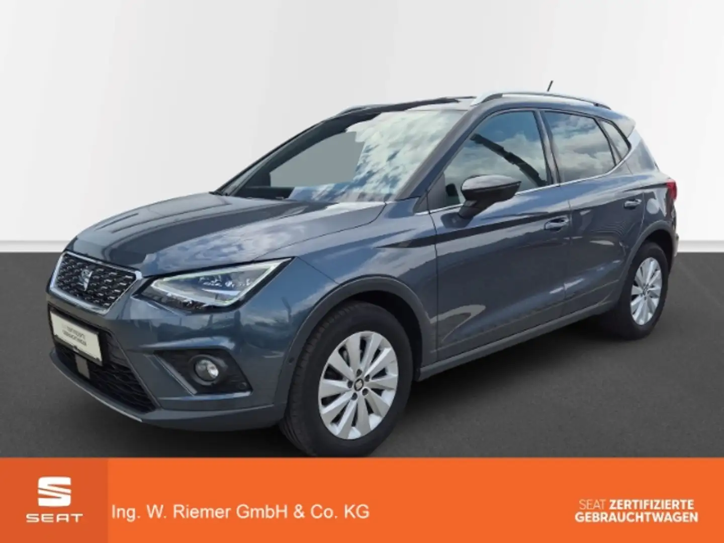 SEAT Arona 1,0 TGi Xcellence Navi LED ACC SHZ PDC Cam Grau - 1