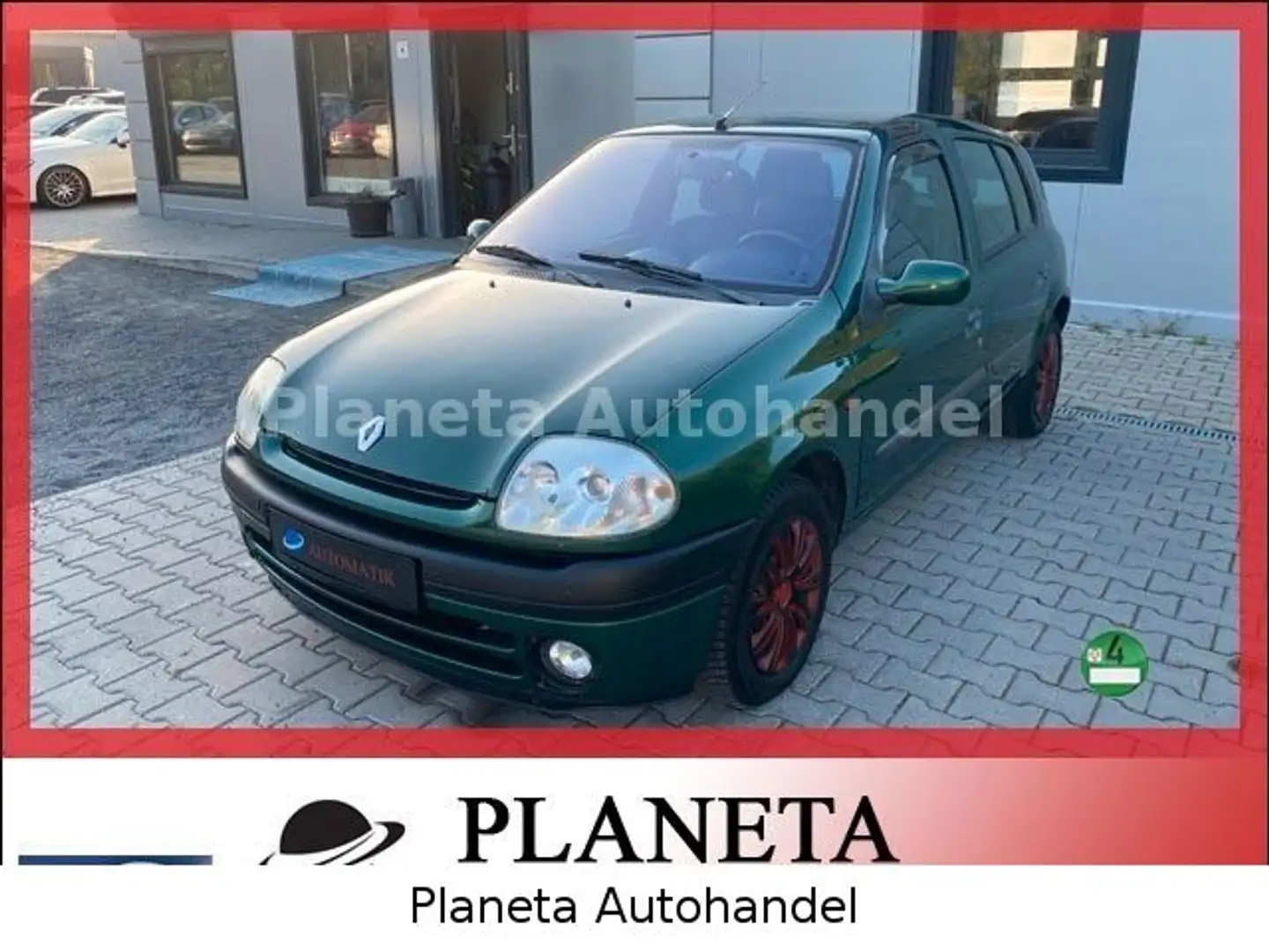 Renault Clio 1.4 RXE *AUTOMATIK*KLIMA*PDC*DASHCAM* Grün - 1