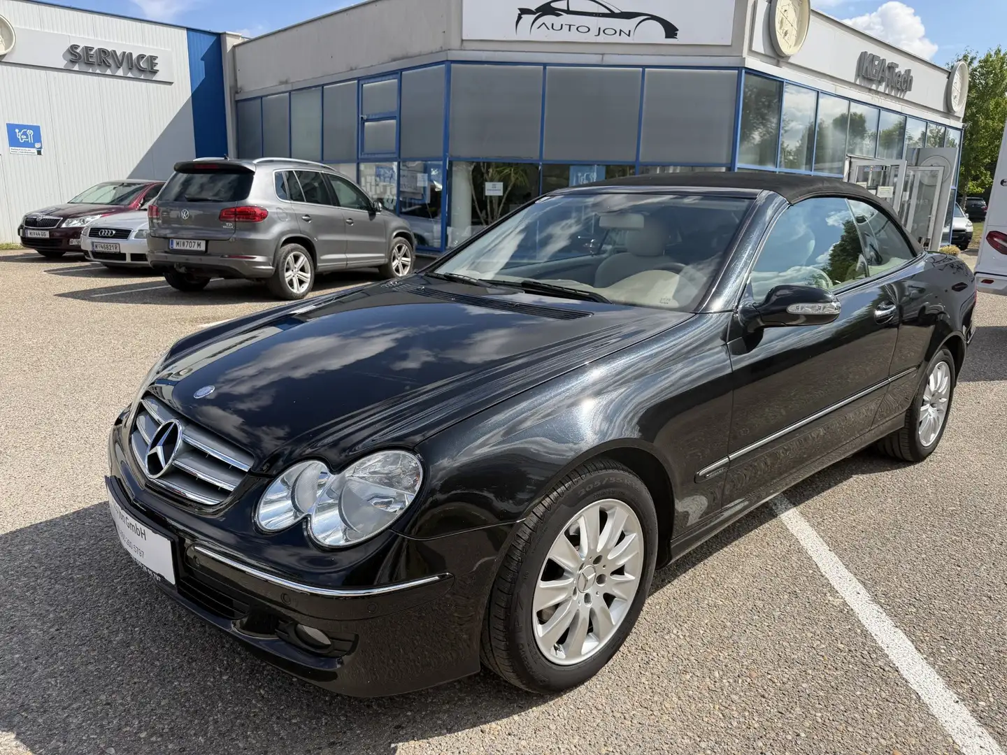 Mercedes-Benz CLK 200 CLK 200 *Cabrio*guter Zustand*Pickerl NEU* Schwarz - 1