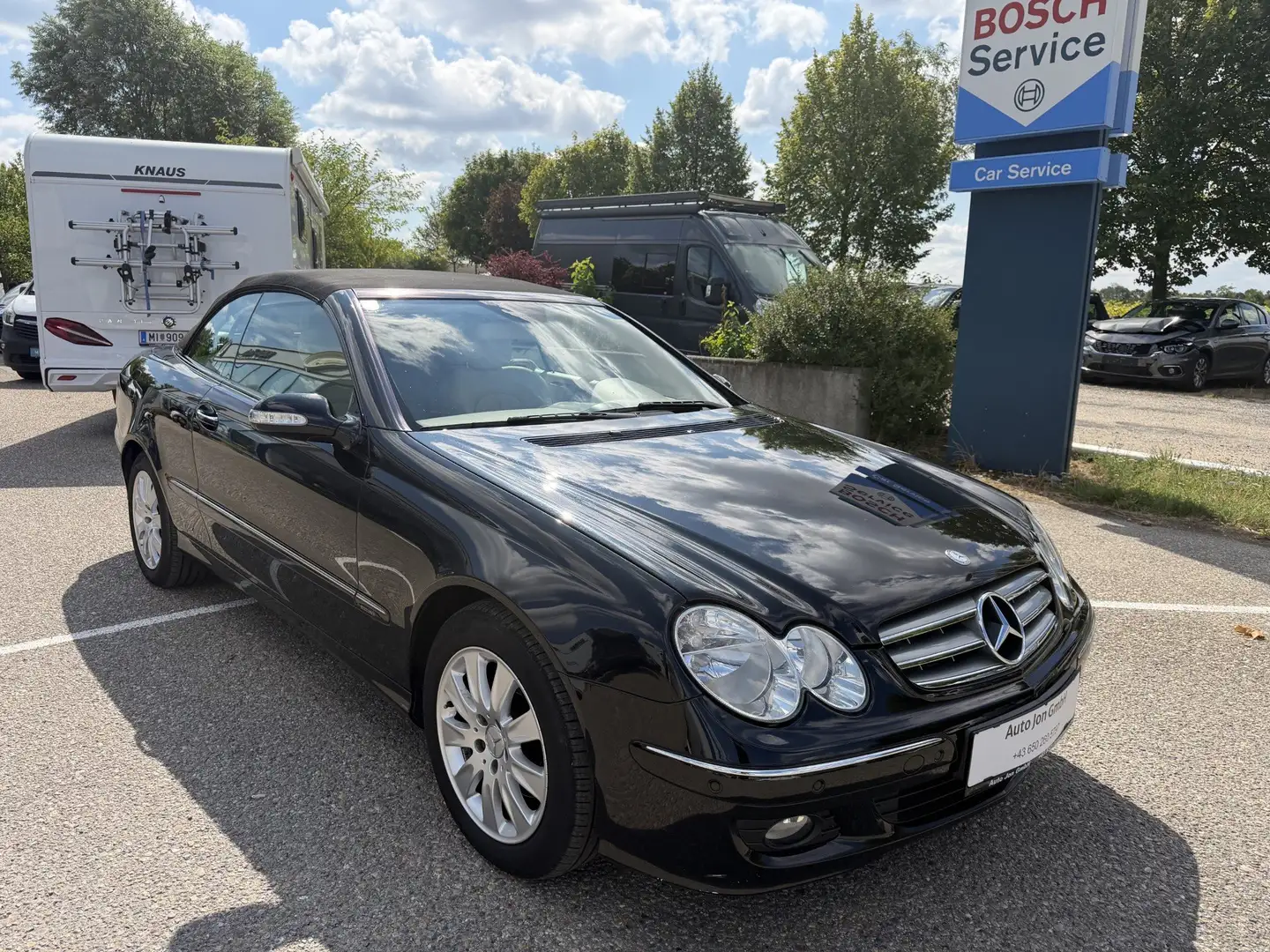 Mercedes-Benz CLK 200 CLK 200 *Cabrio*guter Zustand*Pickerl NEU* Schwarz - 2